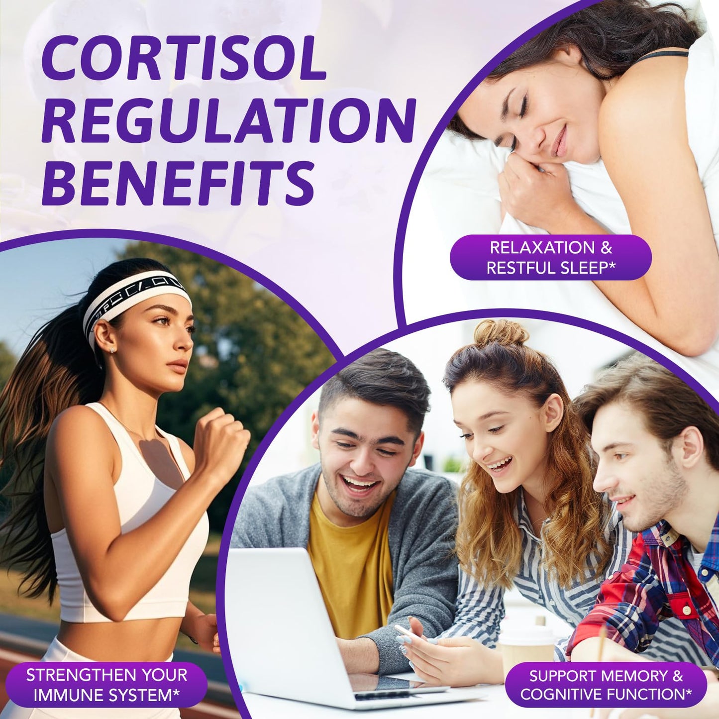 ZIXBMHYJ Cortisol Supplement for Women, Cortisol Support Liquid Drops with Ashwagandha, Magnesium & L-Theanine - Supports Stress Relief, Mood & Relaxation - 2.02 fl oz - Maple Wellness Supplements