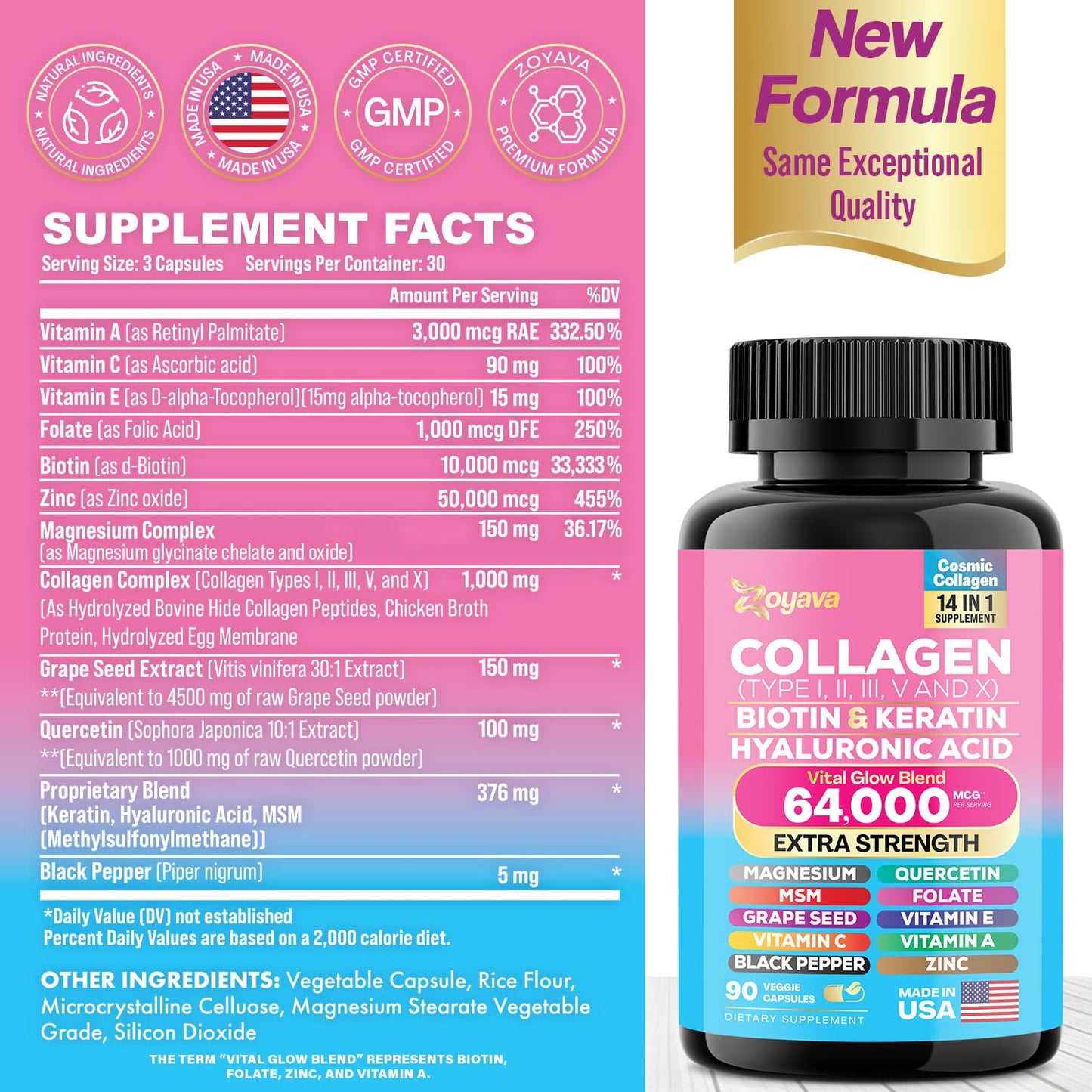 Zoyava Sea Moss 16-in-1 and Collagen 14-in-1 Bundle - Maple Wellness Supplements