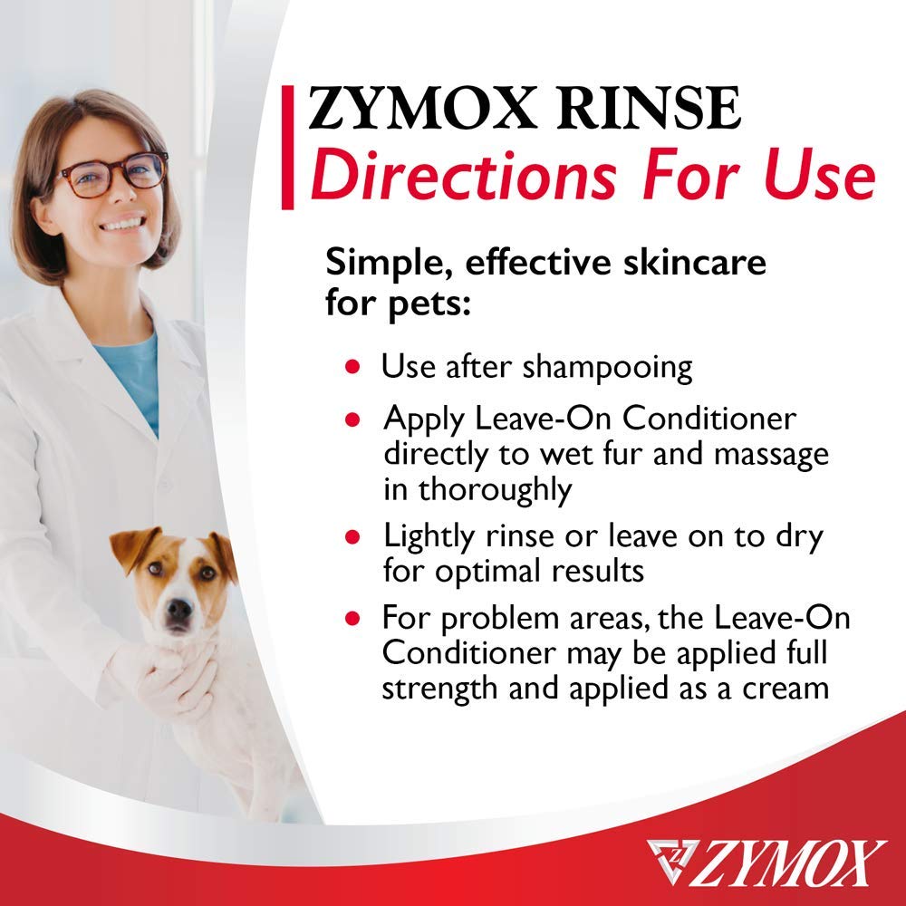 Zymox Leave On Conditioner for Pets, 12 fl oz - Maple Wellness Supplements